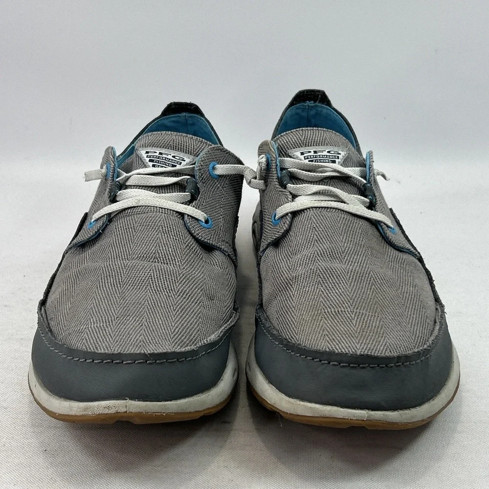 Columbia PFG Bahama Relaxed Fishing Shoes Men's Sz 13 Graphite & Blue BM0099-053